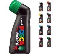 - Uni Mitsubishi Pencil - Marqueur Mop'r - Pointe Ronde Xxl 3-19 Mm - Forme Ergonomique, Corps Semi-Rigide - Marqueur Peinture À Base D'eau - Tout Support - Vert[Z767]