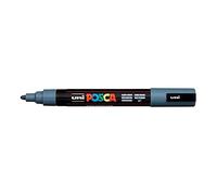 Uni PC-5M Marqueur Posca pointe fine ogive 2,5 mm Gris ardoise