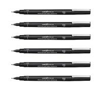 UNI PIN Feutre technique 0,6mm PIN 06200 Pte calibrée Noir