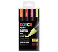 UNI Posca Lot PC 5M Fluor Lot de 4 marqueurs