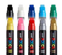 Uni posca PC-17K Peinture Stylo Marqueur XXL Burin Pointe Gamme Complète Set 10