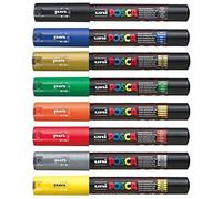 Uni Posca PC-1M Marqueur Peinture Stylos Par Uni-Ball Set Le 8 Meilleur Sellers