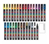 UNI Posca PC-5M 29Color Mitsubishi Pencil Water-based Marker Medium-size Japan