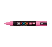 Uni-Ball 182528 - Marqueur POSCA à pointe ogive moyenne rose, 1 pièce