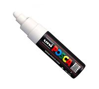Posca Uni PC-7M Marqueur artistique Pointe large 5-5,5 mm Blanc