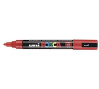 uni Posca PC5M Marqueur Moyen Pointe Largeur de ligne 1.8-2.5mm Rouge 9002102 [Lot de 12]
