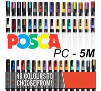 UNI POSCA peinture blanche Marqueur Stylos - Chaque Couleur - Buy 4, Pay For 3