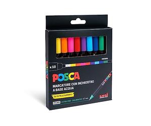 UNI POSCA PEN Lot de 10 pièces