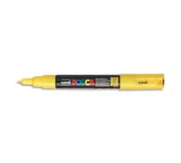 UNI-BALL Marqueur Pte conique extra-fine POSCA PC1MC 0,7-1mm Jaune