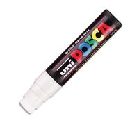 UNI POSCA POSCA Marqueur peinture encre Blanche à pigmentation et base eau pointe extra-large Blanc PC17K BL