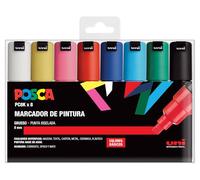 UNI Posca Set PC 8K Basic - Pack de 8 feutres