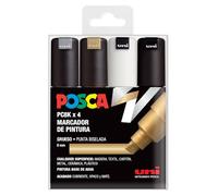 UNI Posca Set PC 8K GSWB Lot de 4 marqueurs