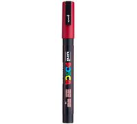 Uni Posca - Uni Posca PC3M Verfmarker Donkerrood - ronde punt tot 1... NEUF