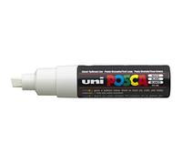 uni Réf 9002204 Posca PC8K Marqueur Pointe large Trait 8 mm Blanc Lot de 6 (Import Royaume Uni)