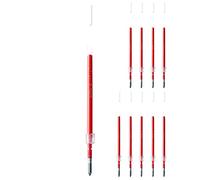 Uni-Ball Recharge pour roller Jetstream Sxr10 pointe moyenne 1 mm rouge