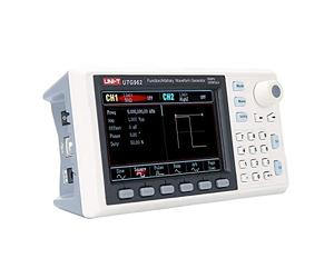 UNI-T Générateur de signal UTG962E DDS 60 MHz avec écran LCD TFT 4,3" 200 MSa/s 2 canaux (prise 110-240 V EU)