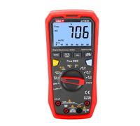 UNI-T Multimètre numérique 1000 V DC/AC 20 A DC/AC 60 MΩ 60 mF 10 MHz -40°C à 1000°C auto-range