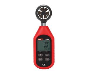 UNI-T Uni-trend Hygrometer UT363 UT363BT : Mini Handheld Anemometer With Bluetooth Digital Wind Anemometers Speed Measurement Temperature Tester.(UT363)