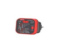 UNI-T UT07B-EU Série UT07 Testeur de prises avec RCD pour prise UE, 230 V, 50/60 Hz
