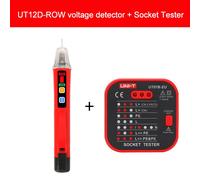 Uni-T Ut12d Testeur De Tension Ac Détecteur Indicateur Sans Contact Bâton De Crayon 12v-1000v Puissance Électrique Led Capteur De Lumière Mètre - Type Ut12d-Row Ut07b-Eu-Generique