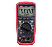 UNI-T UT139B CAT III 600V True RMS Digital Multimeter with Frequency,NCV,Resistance, Voltage,Temperature measurement,Red/Grey