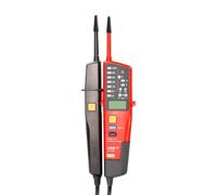 UNI-T Multimètre numérique UT18E – Voltmètre portable, RCD, testeur de continuité, affichage LCD