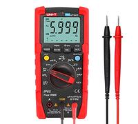 UNI-T UT191T Multimètre professionnel avec IP65, 600 V AC/DC, 20 A, 10 Hz-1 MHz, -40 °C-400 °C/-40 °F-752°F