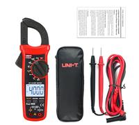 UNI-T UT201R Pince Multimètre Numérique 4000 comptes Multimètre Gamme automatique Vrai RMS Serrer Mètre CC Actuel Mètre