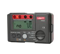 Uni-T UT502A Testeur de résistance d'isolation, compteur de terre, mégomètre, voltmètre avec rétroéclairage LCD, affichage 2000