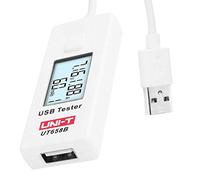 UNI-T UT658B Série UT658 Testeur USB, 3 V-9 V, 0 A-3,5 A