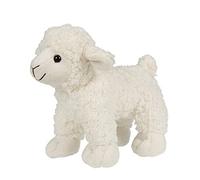 Uni-Toys - Agneau Blanc - 19 cm (Longueur) - Mouton, Animal de la Ferme - Peluche, Doudou