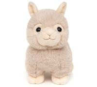 Uni-Toys - Alpaga Debout - 18 cm (Longueur) - Lama en Peluche - Peluche