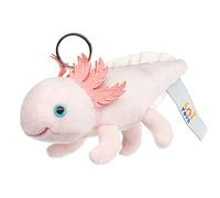 Uni-Toys Axolotl avec Porte-clés - 15 cm (Longueur) - Animal Aquatique en Peluche - Doudou