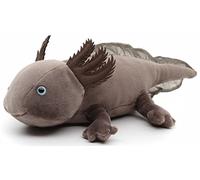 Uni-Toys Axolotl Peluche aquatique originale (marron/gris) - 32 cm (longueur) - Peluche aquatique - Doudou