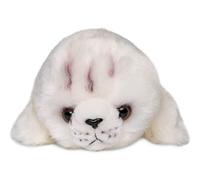 Uni-Toys - Bébé Phoque Blanc - 20 cm (Longueur) - Peluche Phoque, Phoque - Doudou en Peluche
