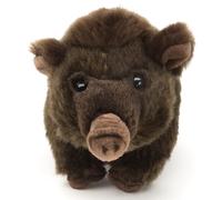 Uni-Toys - Bébé sanglier debout - 23 cm (longueur) - Cochon en peluche - Peluche