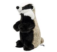 Uni-Toys - Blaireau, Debout - 28 cm (Hauteur) - Animal de la forêt - Peluche, Doudou