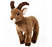 Uni-Toys Capricorne, Debout - 30 cm (Hauteur) - Peluche chèvre - Doudou