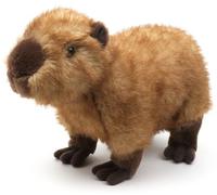 Uni-Toys Capybara, debout - 27 cm (longueur) - Peluche cochon d'Inde, cochon d'eau - Peluche, doudou