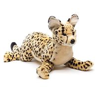 Uni-Toys - Chat Savannah, couché - 60 cm (Longueur) - Animal Domestique, Serval - Peluche, Doudou, Large