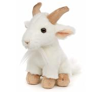 Uni-Toys - Chèvre de Montagne Assise - 20 cm (Longueur) - chèvre en Peluche - Peluche, Doudou