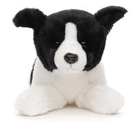 Uni-Toys Eco-Line Border Collie, couché, 30 cm (Longueur), Chien, Peluche, Doudou