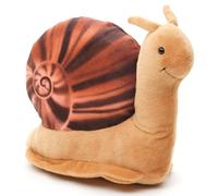 Uni-Toys Eco-Line - Grand Escargot d'agate - Matériau 100% recyclé - 22 cm (Longueur) - Escargot en Peluche - Peluche, Doudou