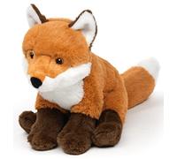Uni-Toys - Eco-Line - Renard Roux Assis - Matériau 100% recyclé - 25 cm (Hauteur) - Peluche Renard - Doudou