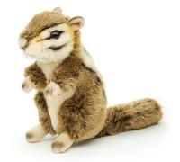 Uni-Toys - Écureuil, debout - 18 cm (hauteur) - Rongeur en peluche, Chipmunk - Peluche