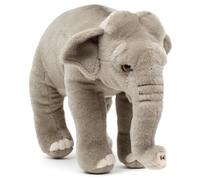 Uni-Toys Éléphant debout - 24 cm (longueur) - Peluche, doudou