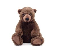 Uni-Toys - Grand Ours Brun Assis - « Maxi » - Super Doux - 27 cm (Hauteur) - Ours en Peluche, Peluche
