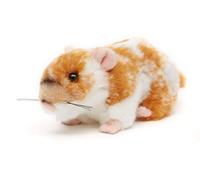 Uni-Toys - Hamster doré, brun doré - 18 cm (longueur) - Peluche hamster - Doudou