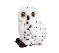 Uni-Toys - Harfang des neiges - 19 cm (Hauteur) - Chouette, Oiseau - Peluche, Doudou, Blanc