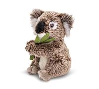 Uni-Toys Koala avec Feuille, Assis - 16 cm (Hauteur) - Ours en Peluche - Doudou